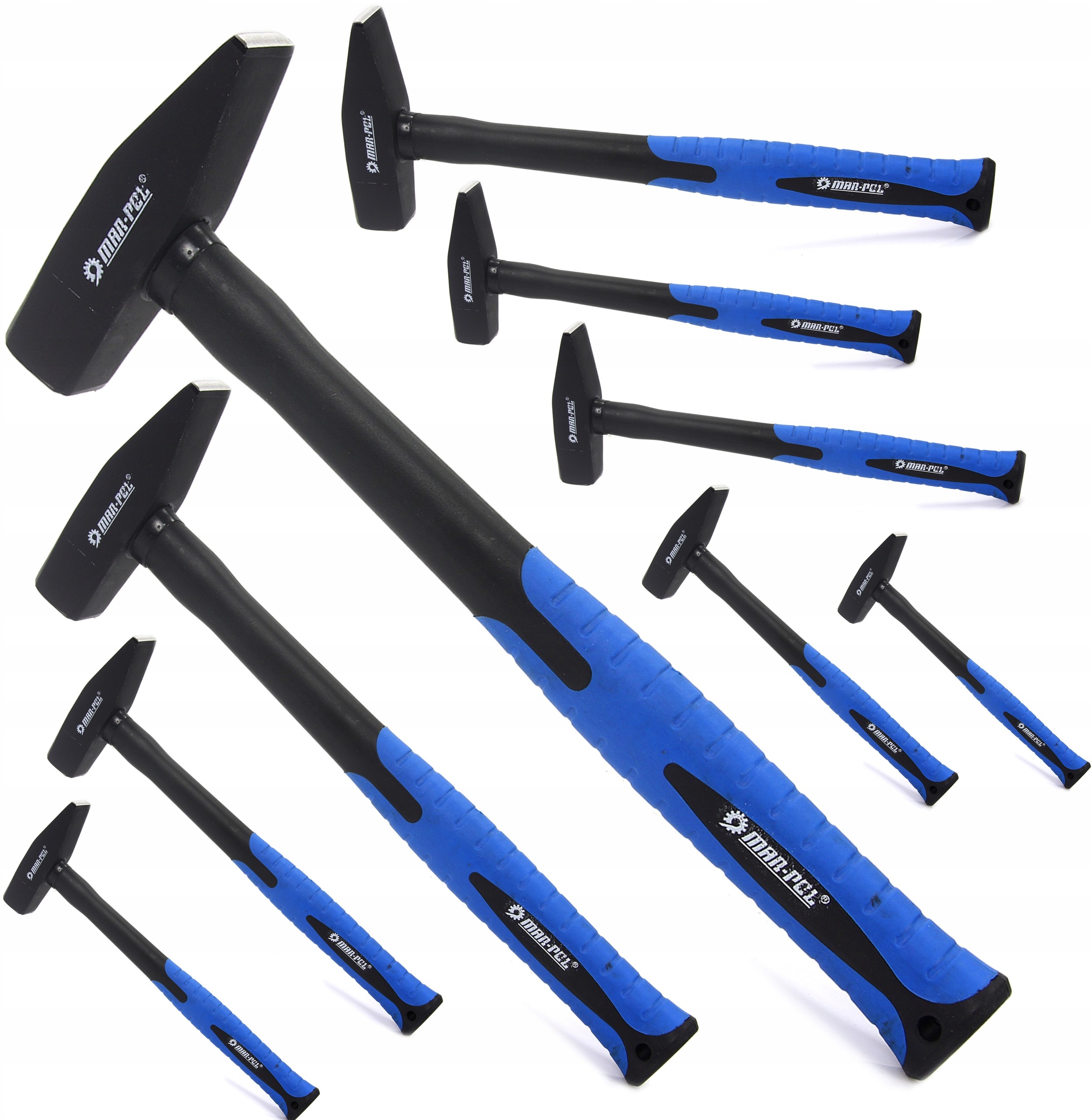 MAR Młotek Ślusarki Młotki Fiberglass Zestaw pol