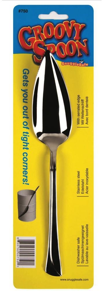 SnuggleSafe Łyżka do karmy SnuggleSafe Groovy Spoon ok 21,5 cm