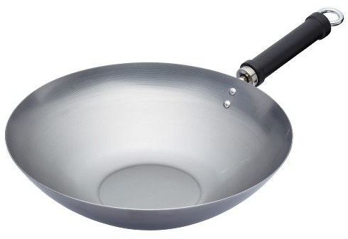 Kitchen Craft Pure Oriental wok ze stali węglowej, 30 cm KCOR5