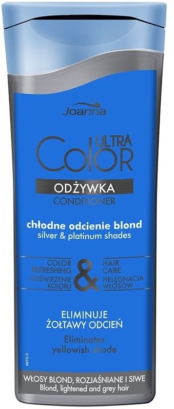 Joanna Ultra Color System Conditioner For Blond Lightened & Grey Hair 200g 69726-uniw