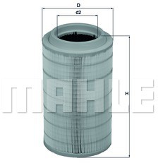 Knecht Filtr powietrza LX 1789 LX 1789