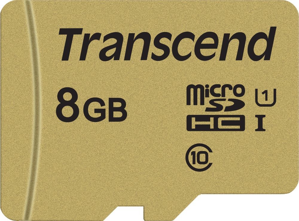 Transcend 500S MicroSDHC 8GB UHS-I/U1 V30 TS8GUSD500S TS8GUSD500S
