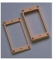 Allparts Allparts PC-0733-028 Humbucker ramki zestaw do wypukłych sufitów kremowych PC-0733-028