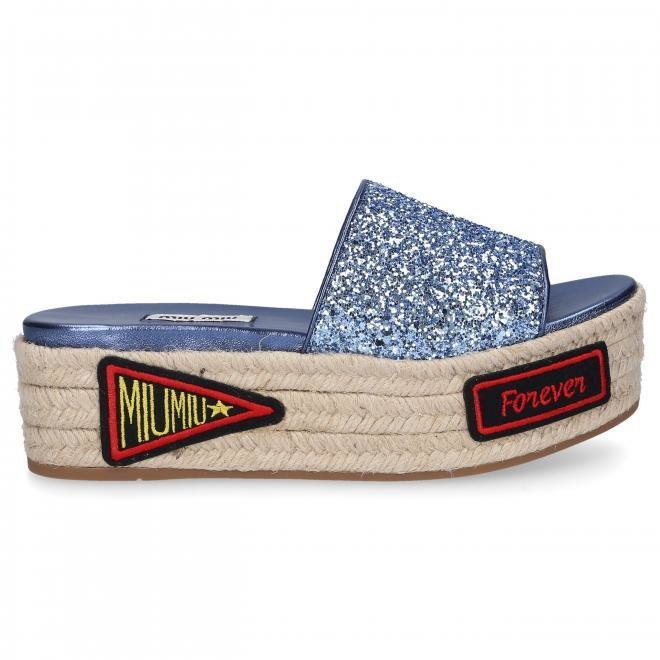 Miu Miu Miu Miu Sandały na platformie