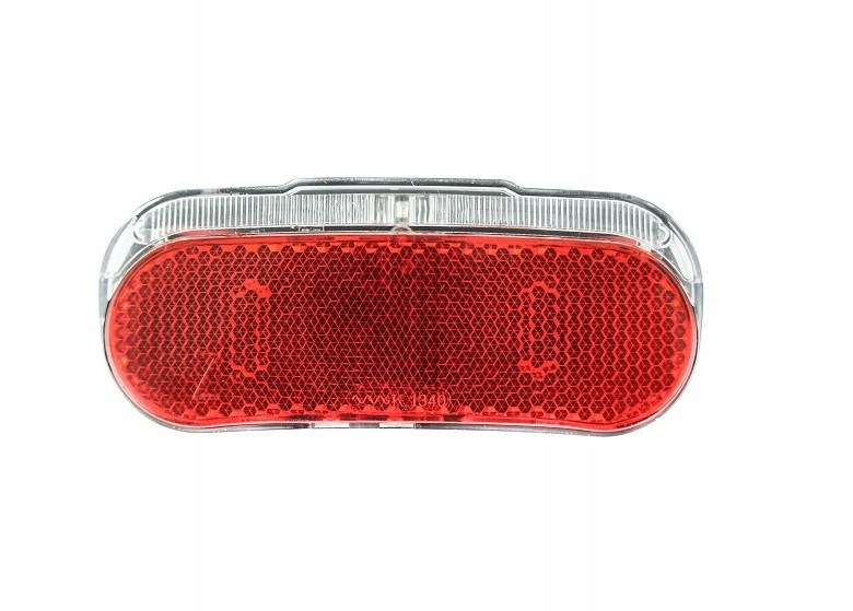 Lampa tył na bagażnik na dynamo 3 diody z podtrzym