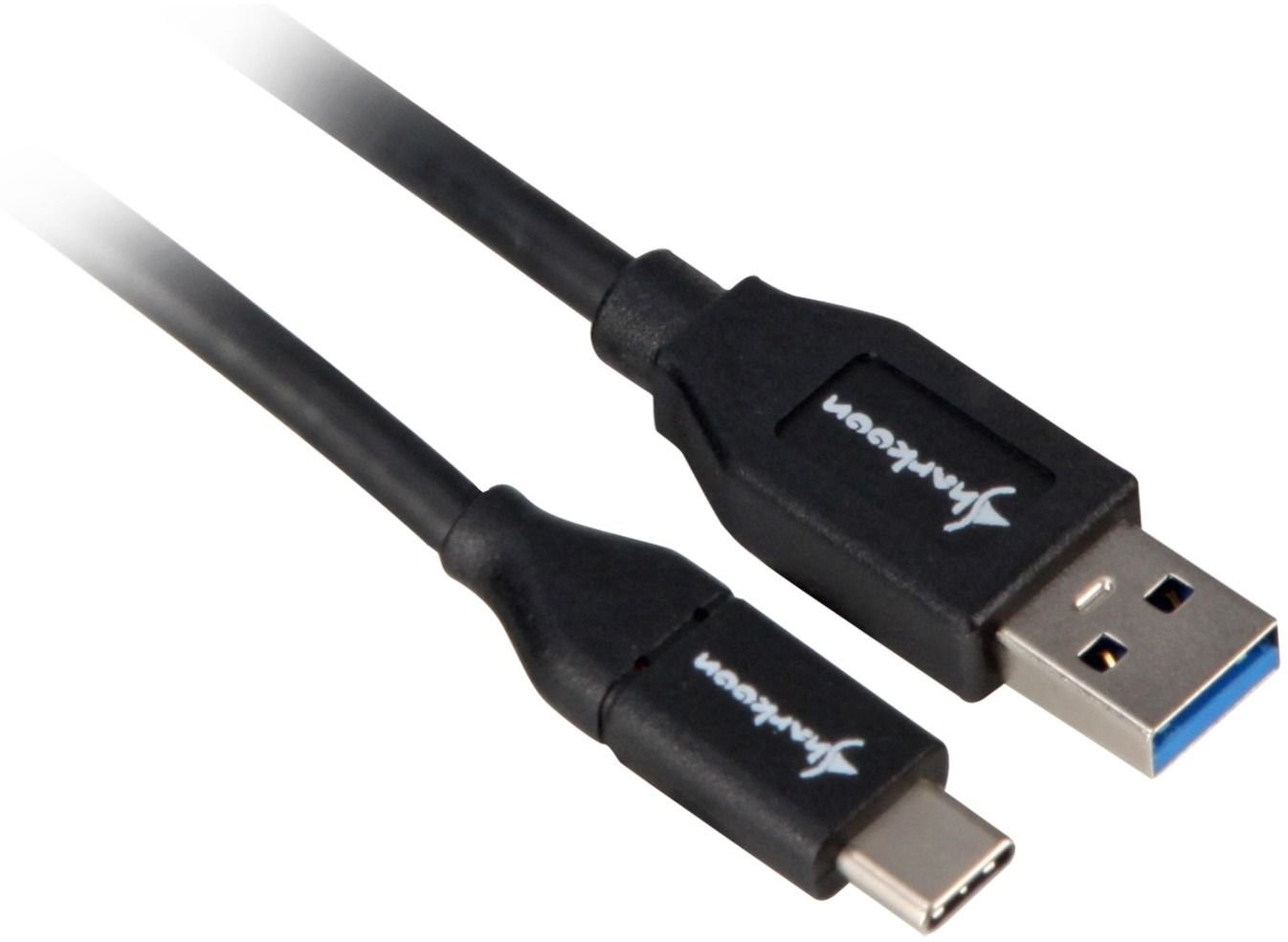 Sharkoon USB 3.1 Cable A-C black 0.5m