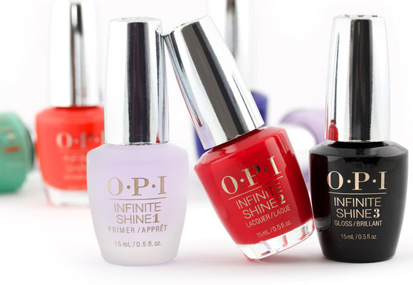 OPI Infinite Shine Baza Top Kolor Zestaw 3 sztuki