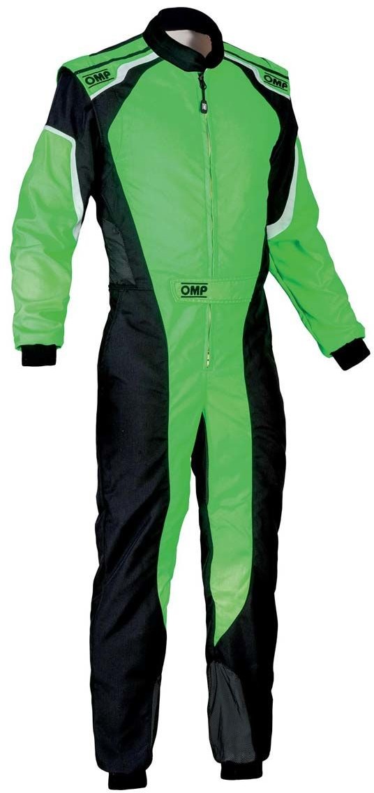 OMP Racing Kombinezon dziecięcy KS-3 MY19 zielony (Homologacja CIK FIA) KK01727C274140