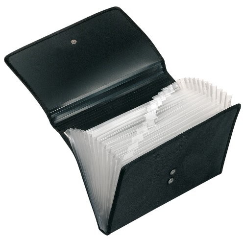 VELOFLEX Veloflex Office 4445880 teczka z 12 przegródkami i indeksami, format A4, z zamknięciem magnetycznym 4445880