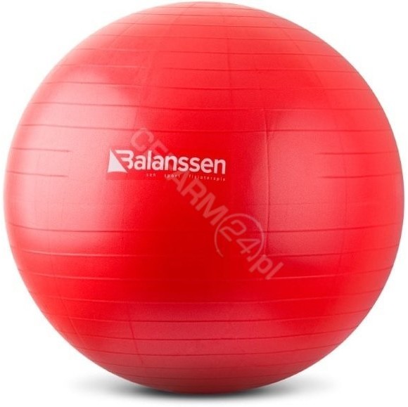 BALANSSEN Balanssen ABS Gym Ball piłka rehabilitacyjna 65 cm czerwona