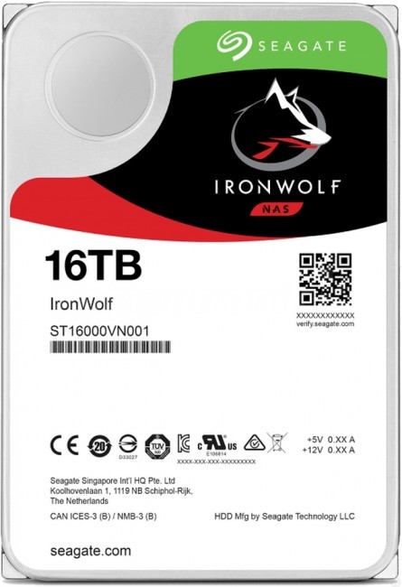 Seagate IronWolf 16TB ST16000VN001