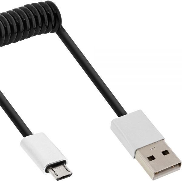 InLine Kabel USB USB A > Micro USB M/M Czarny 3m 31730R 31730R