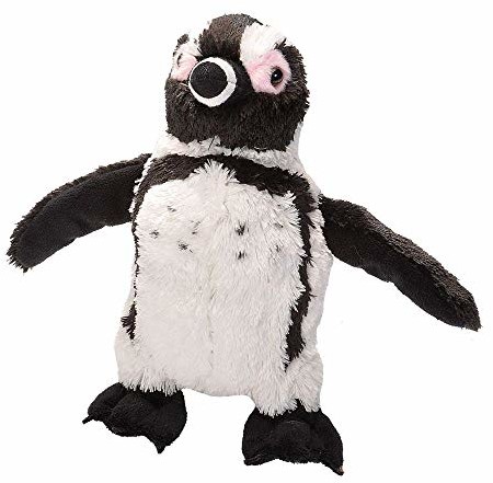 Wild Republic pluszowy pingwin do okularów, Cuddlekiny, pluszowe zwierzątko, 30 cm 17863