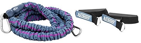 Xenios USA Więcej w celu wąż z uchwytami Heavy chronionych xenios USA Nylon, fioletowy, 180 cm XSMUESTB09_Violett_180 cm