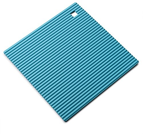 Zeal odporna na temperaturę, antypoślizgowy podstawki z silikonu, podstawki, 18 cm, silikon, Aqua Blue, 18 cm J238A