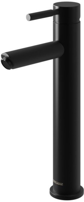 KOHLMAN Roxin Black bateria umywalkowa wysoka czarny półmat QB170RB