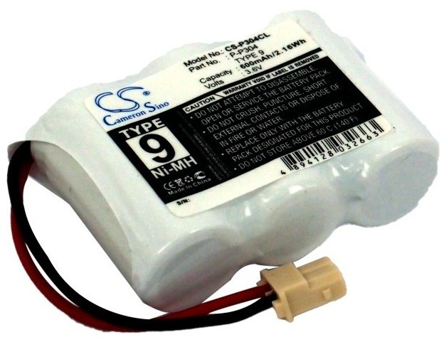 Cameron Sino Panasonic P-P304 600mAh 2.16Wh 3.6V NiMH Cameron Sino)