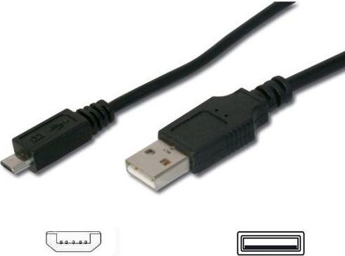 PremiumCord Kabel USB USB 2.0 A Micro B 1m ku2m1f
