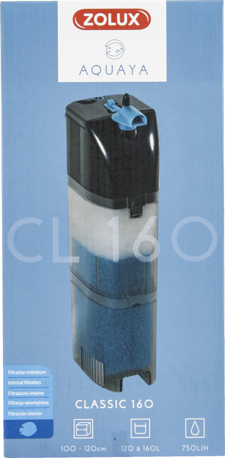 Zolux AQUAYA Filtr Classic 160 326528