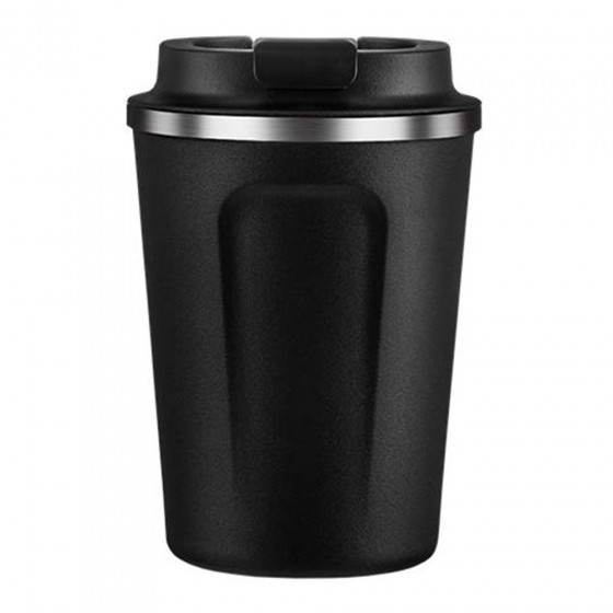 Asobu Kubek termiczny Asobu Coffee Compact Black, 380 ml Coffee Compact Black 380 ml