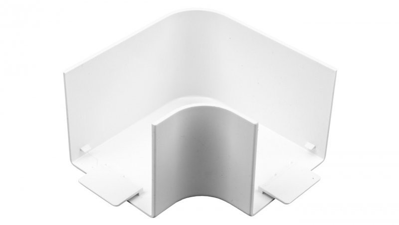 OBO Bettermann Naroże płaskie kanału WDK 60x60 HF60060RW białe 6192912 2szt. 6192912