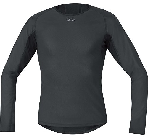 Gore Wear męska M WINDSTOPPER Base Layer Thermo koszulka z długim rękawem, czarny, s -9900-Small100324990003-9900