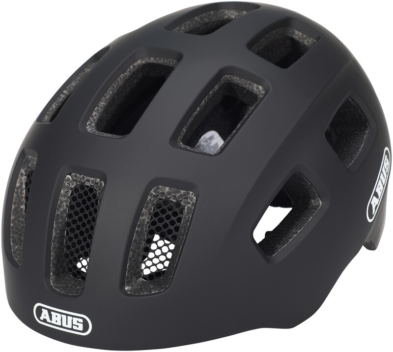 Abus Youn-I 2.0 Helmet Youth, czarny S | 48-54cm 2022 Kaski rowerowe