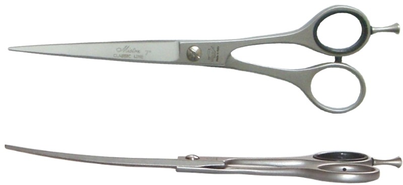 Henbor nożyczki Classic Curved wygięte 799/8