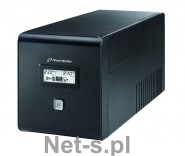 PowerWalker Power Walker UPS Line-Interactive 1000VA 2x 230V PL 2x IEC RJ11/RJ45 LCD (VI 1000 LCD)