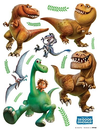 AG Design DKS 1094 Disney Arlo i światło punktowe, naklejki na ścianę, 30 x 30 cm  1 część, papier, kolorowy, 30 x 30 cm DKs 1094