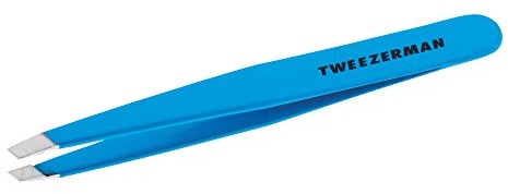 Tweezerman tweez erman brwi pęseta, niebieski Jewel, 1er Pack (1 X 1 sztuki) 1230-B09R