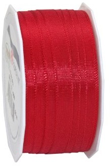 Unbekannt Pasek z materiału 10 MM/50 m Czerwony 6051050-609