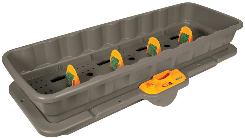 Hozelock Doniczka z systemem nawadniania, szara, 2811 3920