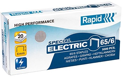 Rapid 24869000 staple 65/6 mm Strong, galwanicznie, 5000 sztuk 24869000