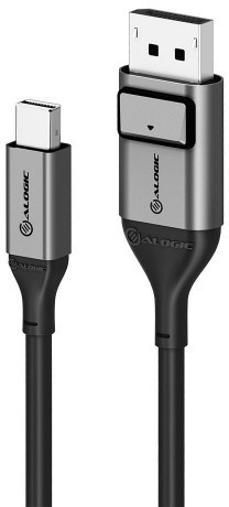Alogic Kabel ALOGIC Premium Ultra 8K Mini DisplayPort DisplayPort V1.4 2m ULMDPDP02-SGR
