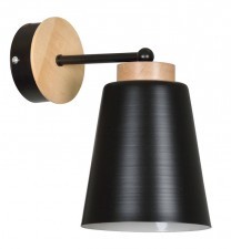 Emibig Periot kinkiet 1-punktowy czarny 476/K1 476/K1