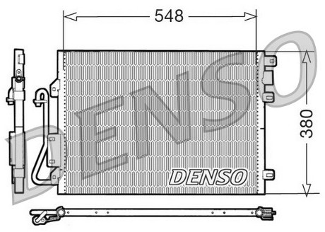 DENSO Skraplacz, klimatyzacja DCN23008