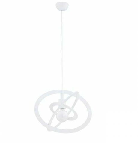 Alfa Sosnowscy Lampa dziecięca wisząca GRADI ELIPSE WHITE E27 wys. 90cm biały 60693