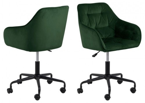 Actona Krzesło biurkowe Brooke zielony 90157