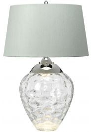 Quintessentiale Quintessentiale Samara QN-SAMARA-TL-CLR lampka stołowa 1x60W/E27  3000K QN-SAMARA-TL-CLR