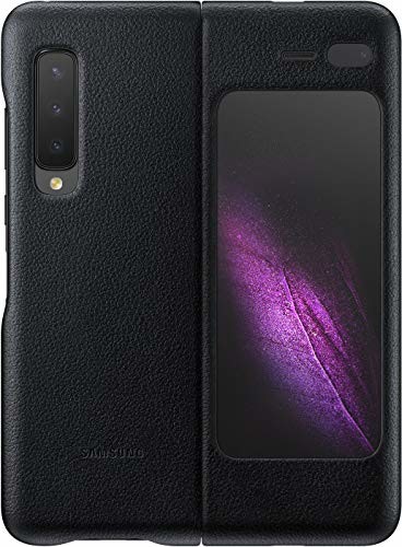 Samsung Galaxy Fold 5G skórzany pokrowiec czarny EF-VF907LBEGWW