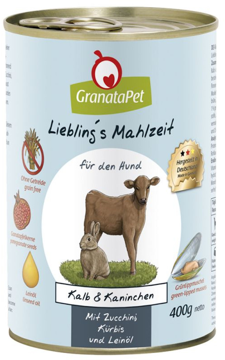 Granata Pet Liebling´s Mahlzeit Cielęcina i królik 400g