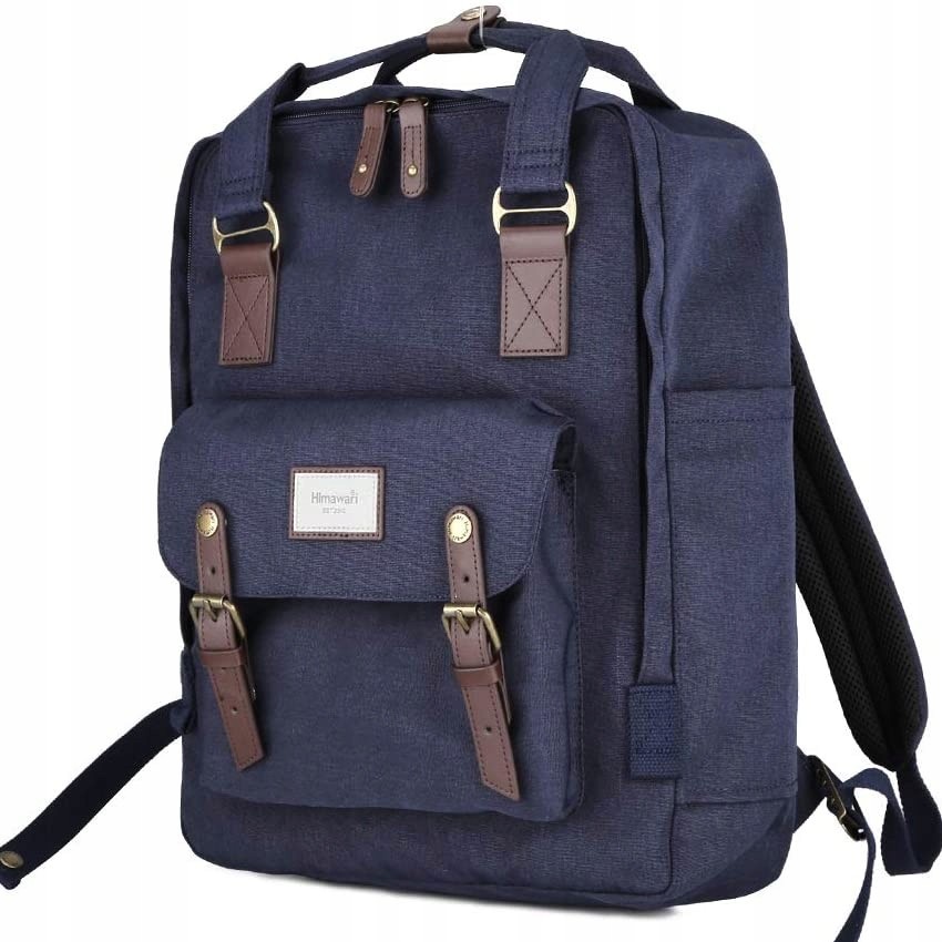 Plecak Himawari HM1010 na laptopa 15,6 vintage gra