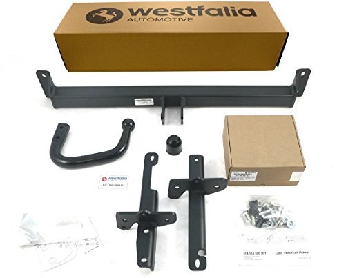 Westfalia Sztywne hak holowniczy do Mokka X (Rok prod. od 09/16) w zestawie z 13-biegunowym adapterowi specyficznemu dla danego pojazdu Westfalia elektryczny zestawu 314511900113