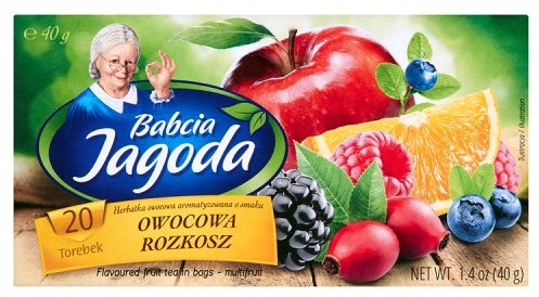Babcia Jagoda MOKATE Herbata owocowa Ex