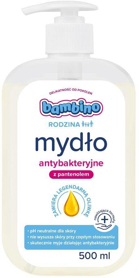 Bambino Rodzina mydło do rąk antybakteryjne 500ml 93554-uniw