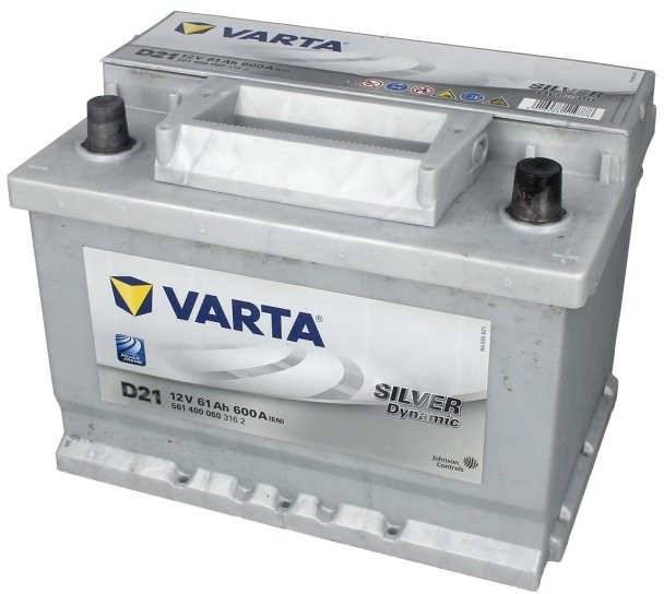 Varta SILVER DYNAMIC D21 61Ah 600A P+
