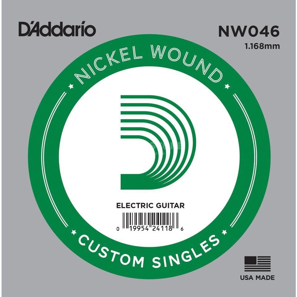 D'Addario Nickel Wound ball End Single Strings NW046
