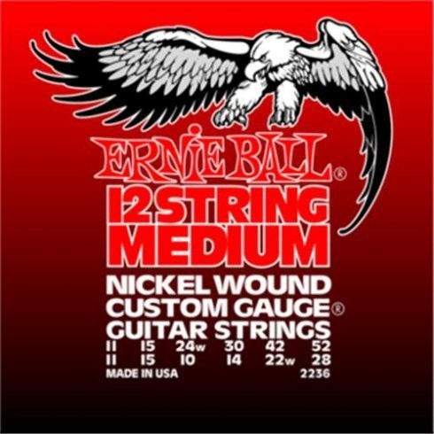 Ernie Ball Nickel Wound Custom Gauge Electric Guitar Strings 2236