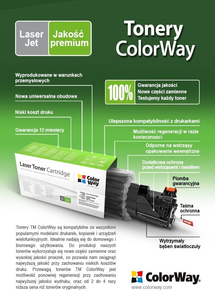 ColorWay  CW-C728EU zamiennik HP CE278A